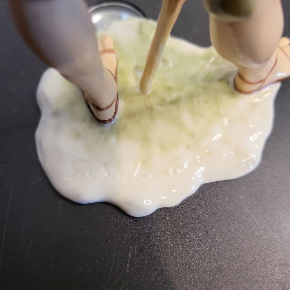 Alka Kunst Bavaria Germany "Bird Seller" #387 Porcelain Figurine - Picture 11 of 11